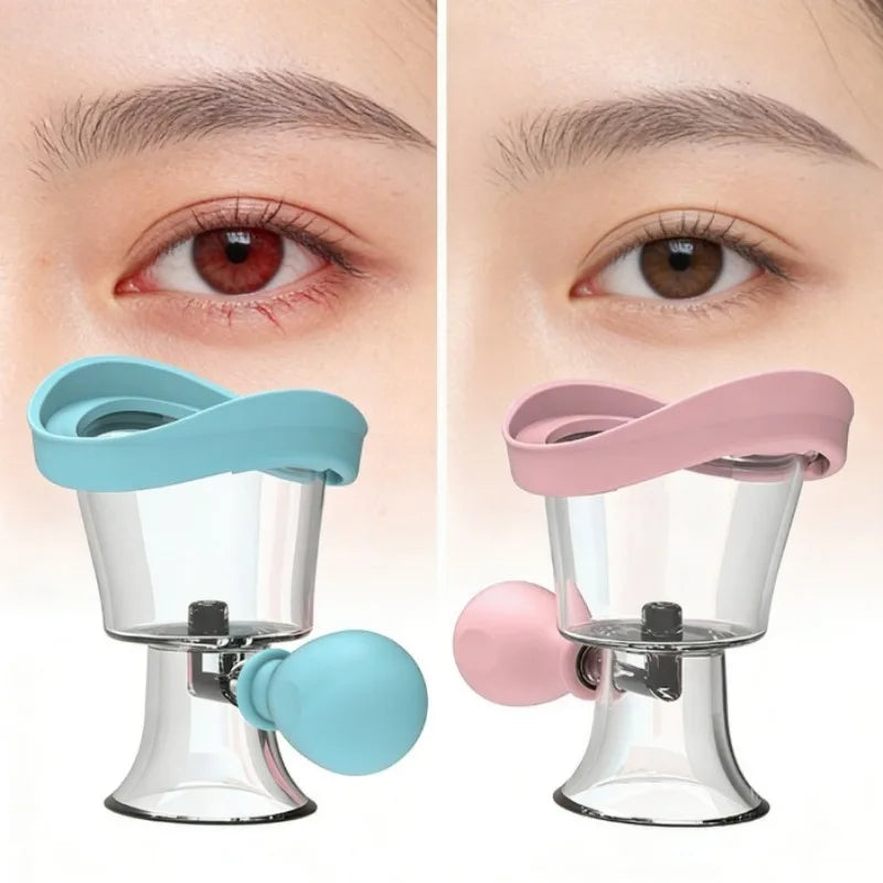Soft Silicone Eye Wash Cup Reusable Eye Cleaner Flushing Rinse Cup Daily Eye Care Tool for Students Beauty Personal Care