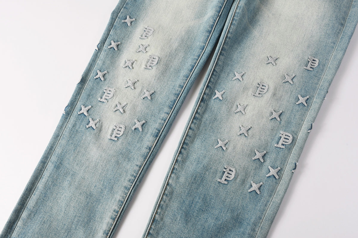 Purple 9152 Denim Jeans