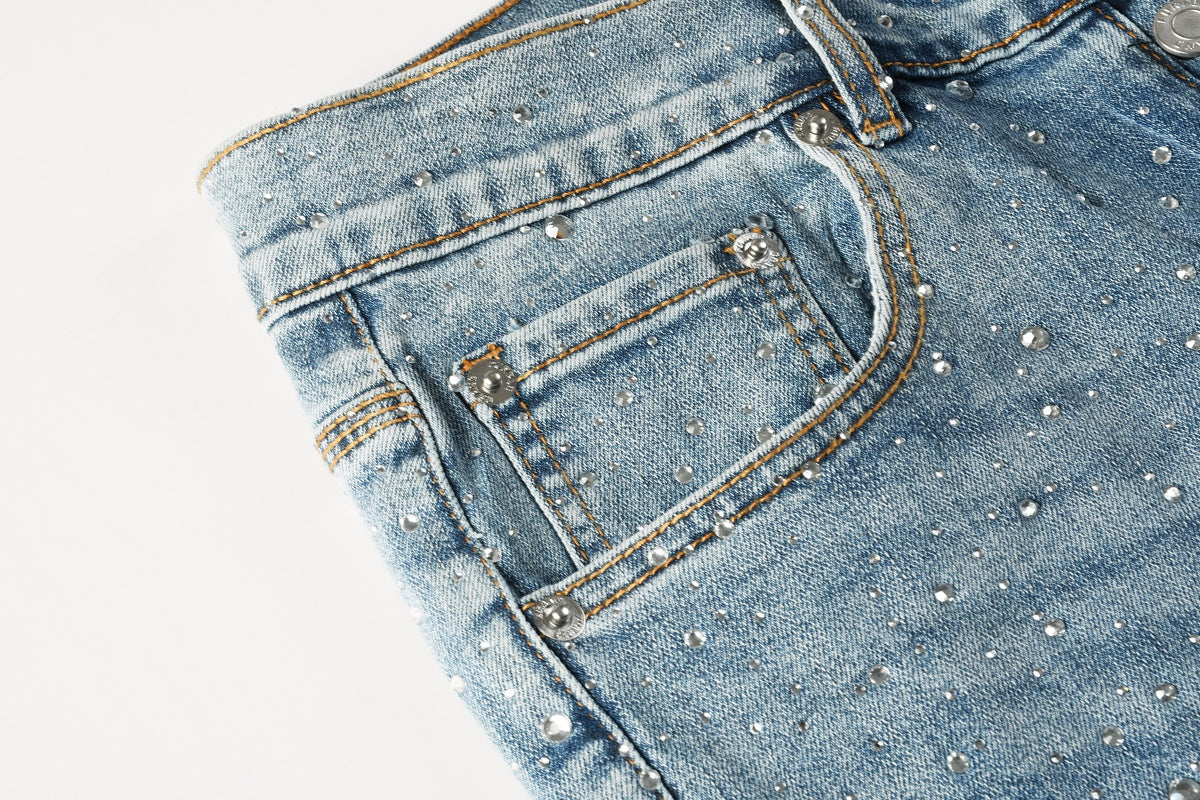 Purple 9149 Denim Jeans