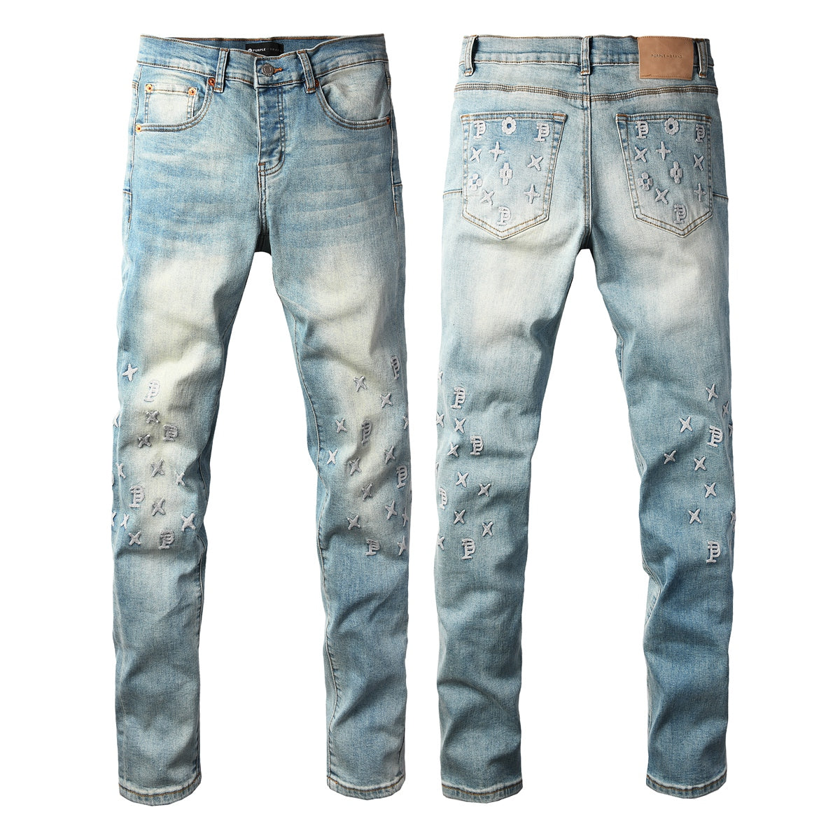 Purple 9152 Denim Jeans