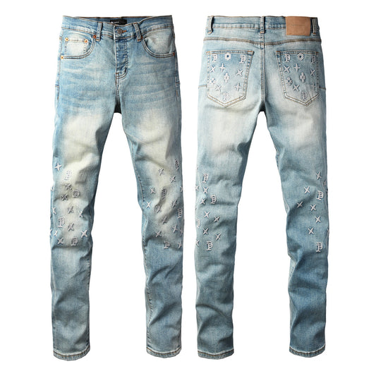 Purple 9152 Denim Jeans