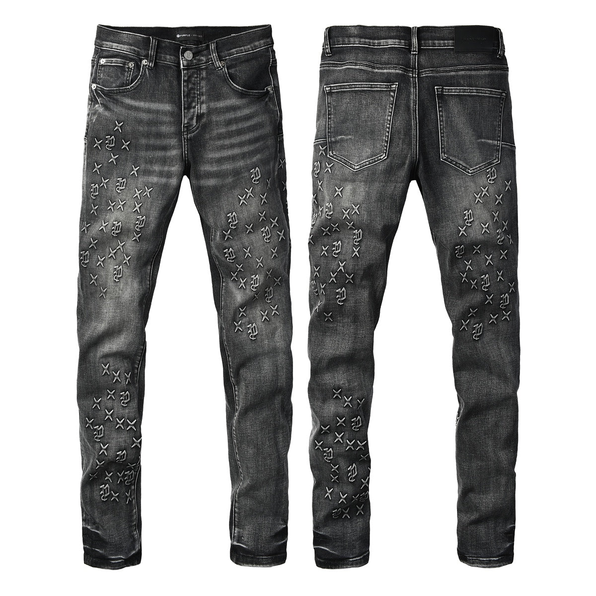 Purple 9153 Denim Jeans