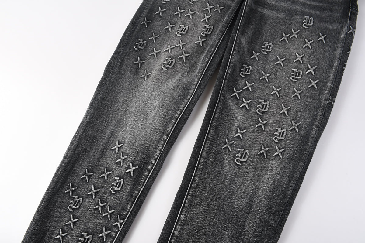 Purple 9153 Denim Jeans