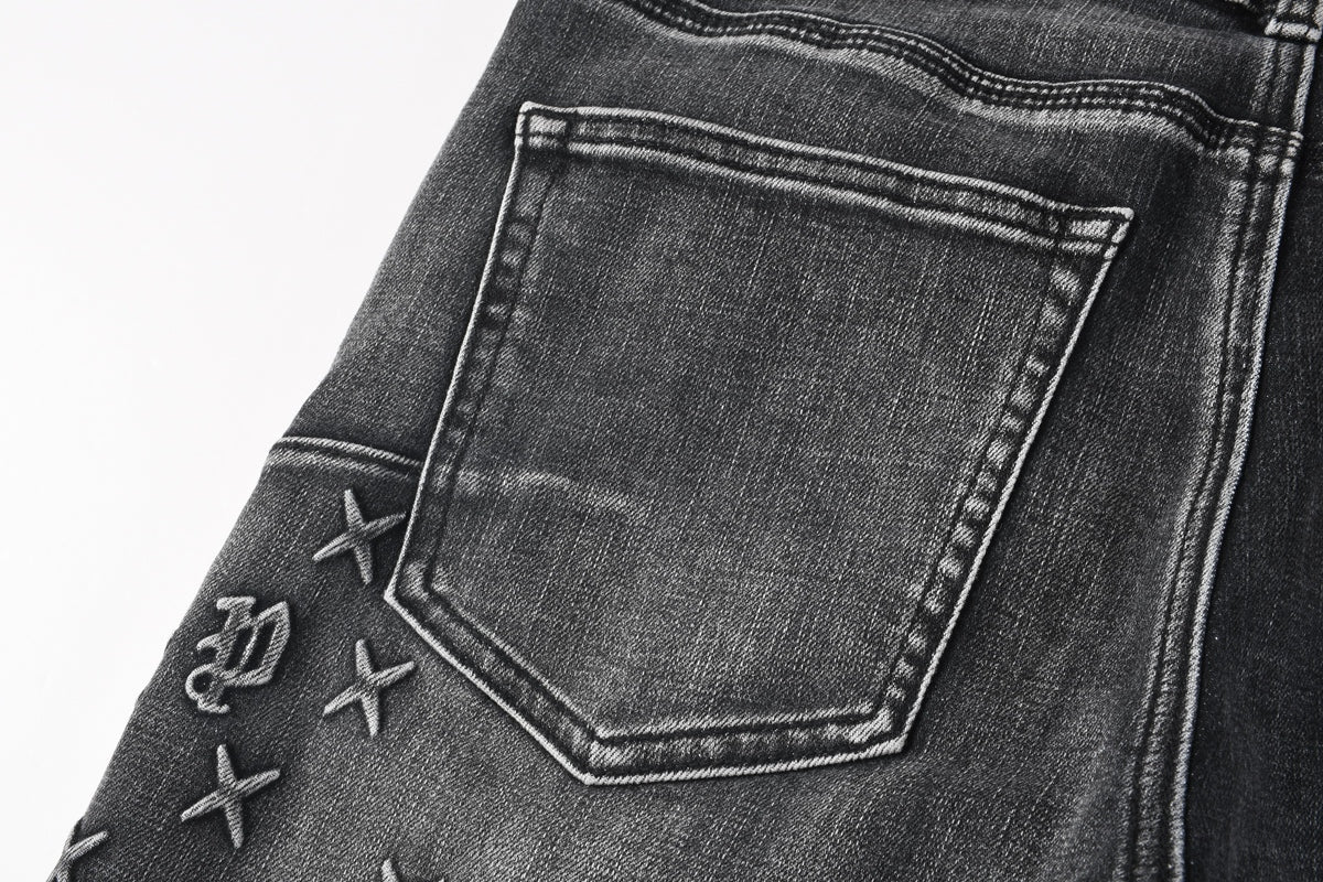 Purple 9153 Denim Jeans