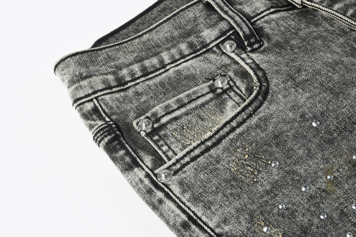 Purple 9151 Denim Jeans