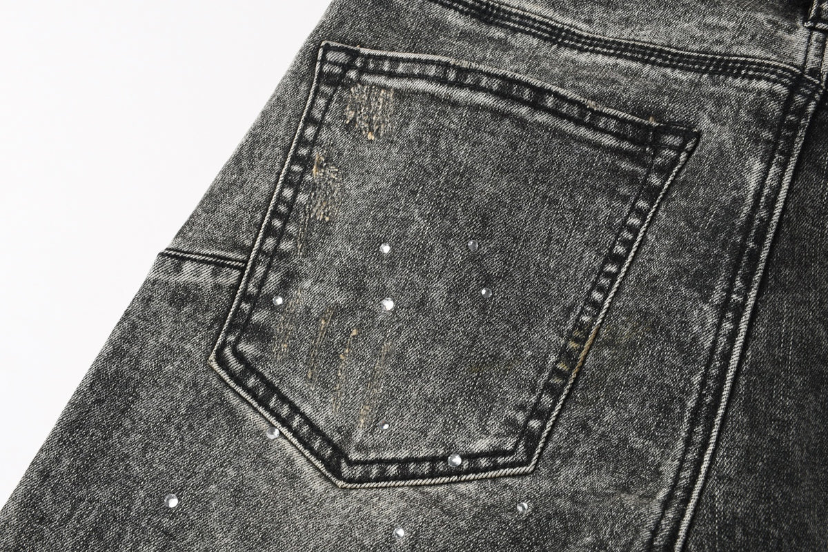 Purple 9151 Denim Jeans