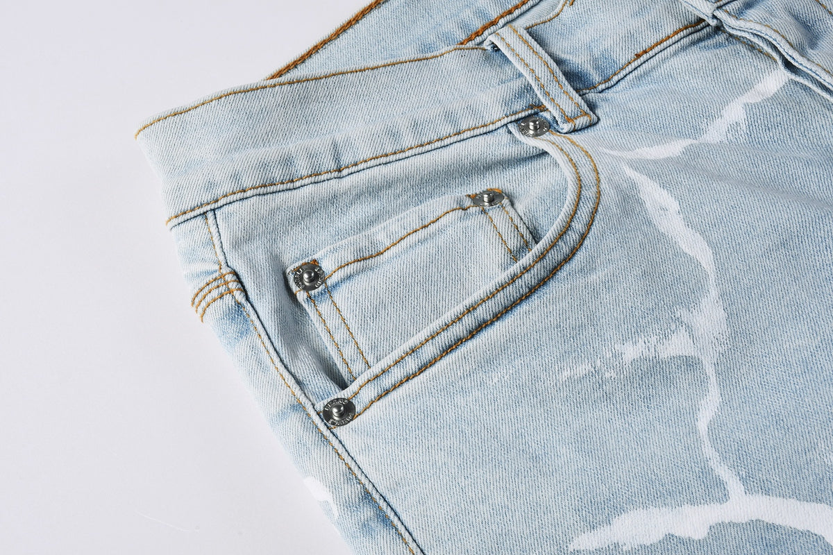 Purple 9155 Denim Jeans