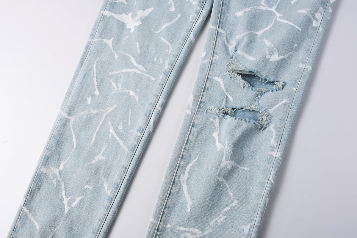 Purple 9155 Denim Jeans
