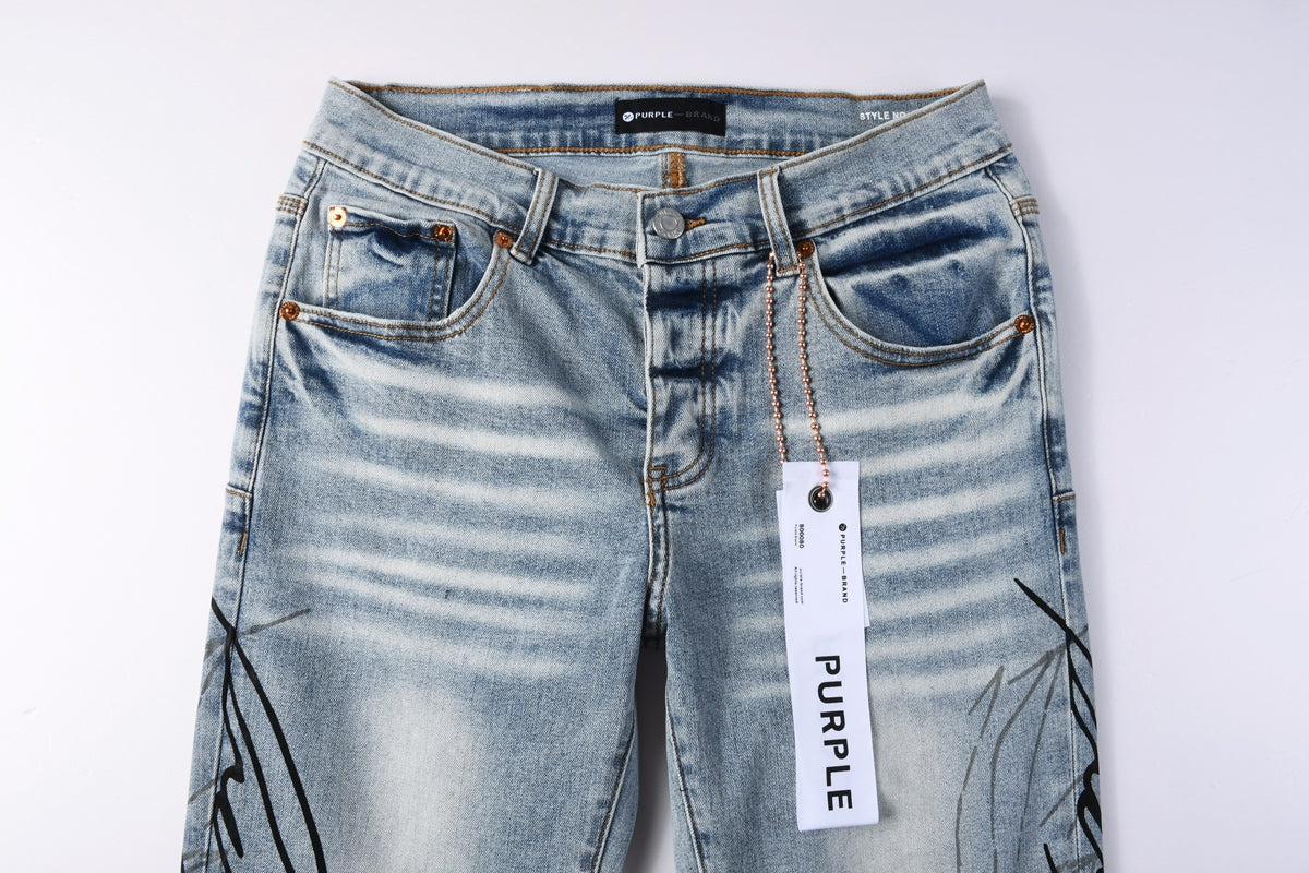 Purple 9158 Denim Jeans
