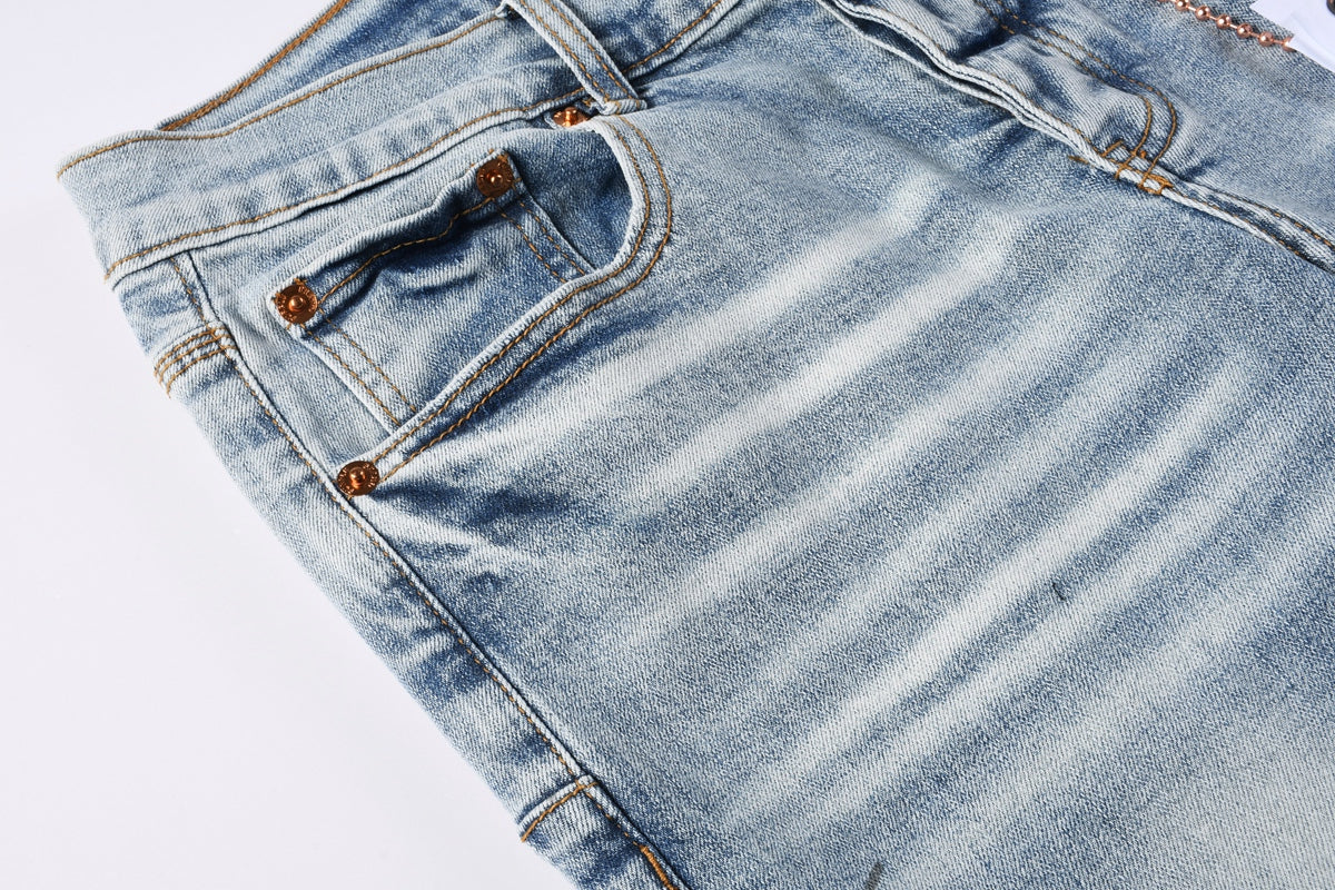 Purple 9158 Denim Jeans