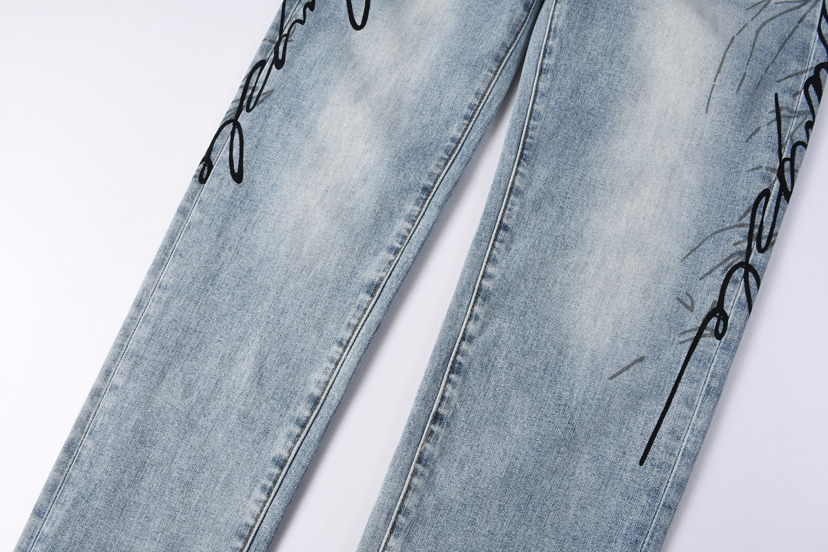 Purple 9158 Denim Jeans
