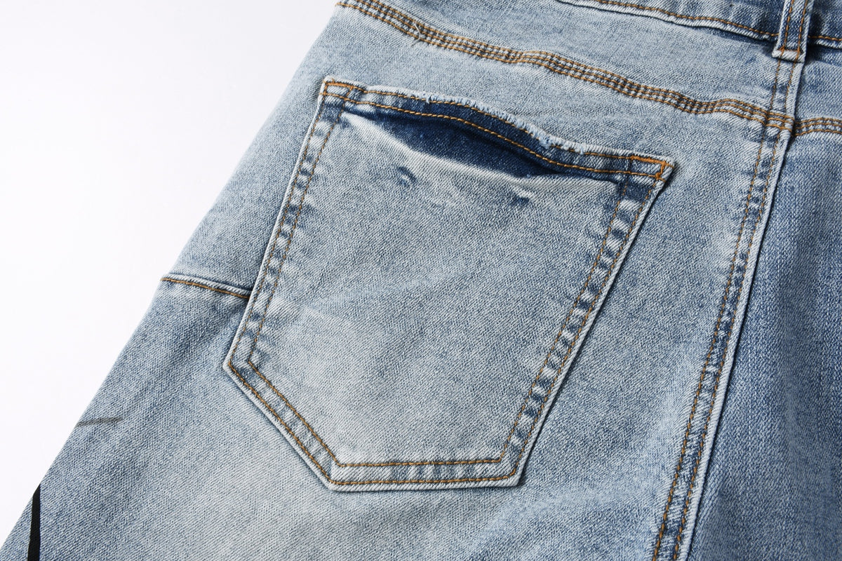 Purple 9158 Denim Jeans