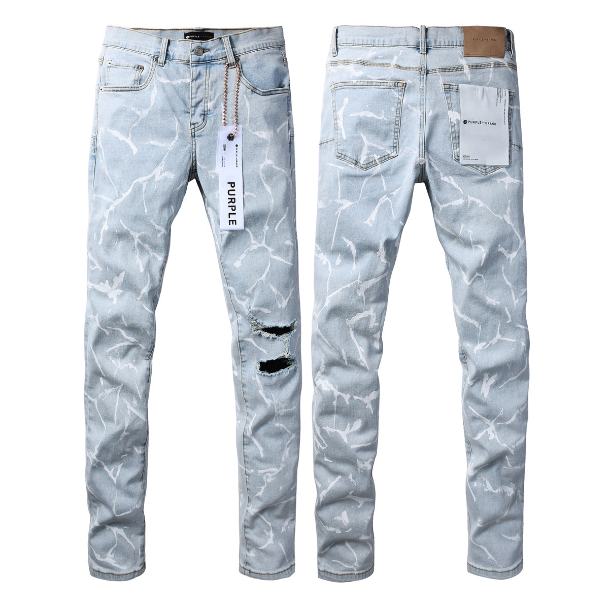 Purple 9155 Denim Jeans