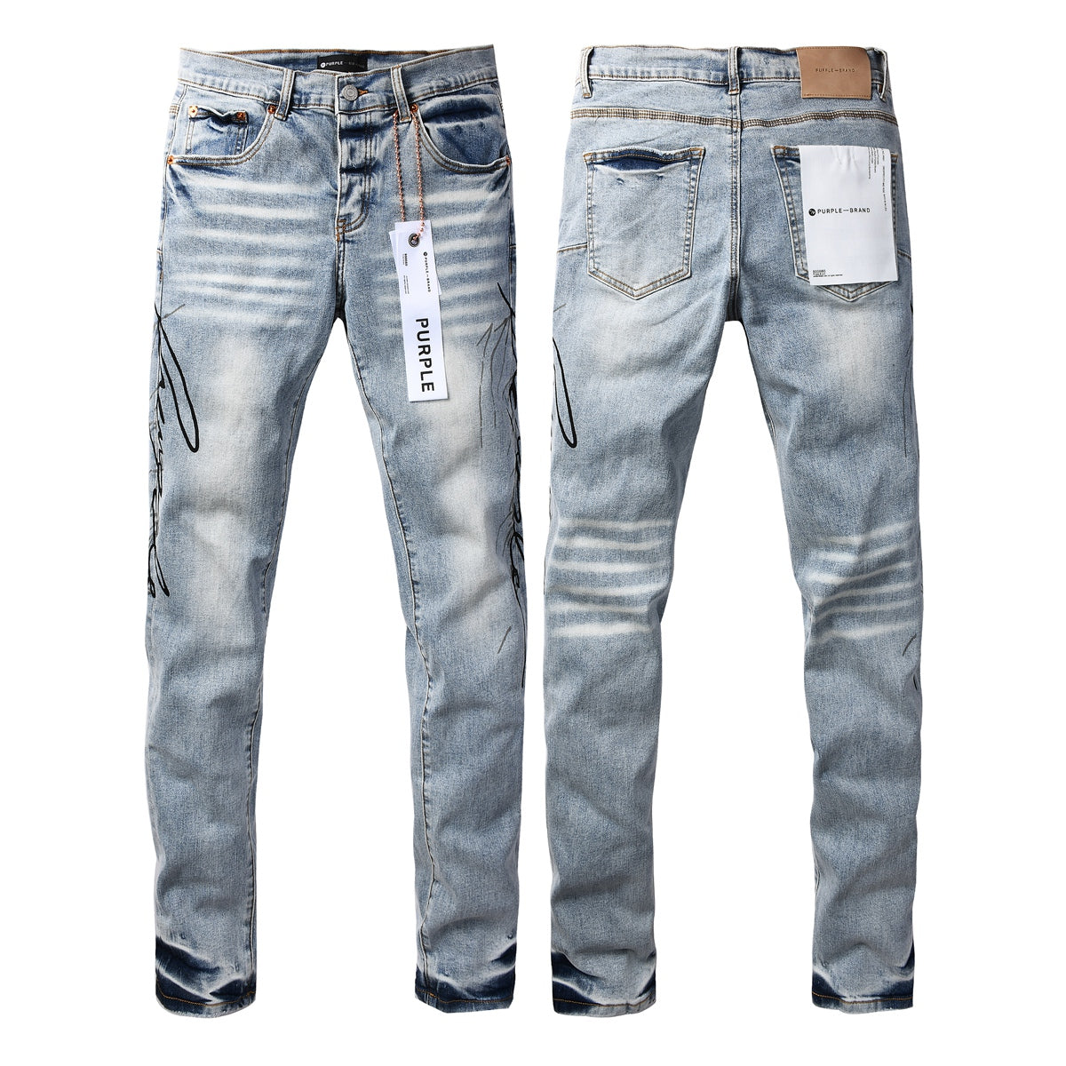 Purple 9158 Denim Jeans