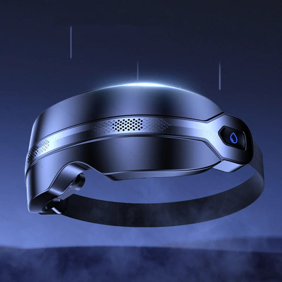 6D Smart Eye Massager Vibration Airbag Compress Eye Care Instrument Eye Massage Glasses Atomized Eye-Soothing Steam Eye Relax