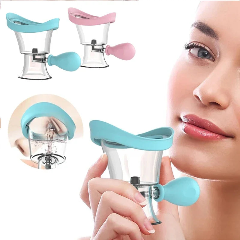 Soft Silicone Eye Wash Cup Reusable Eye Cleaner Flushing Rinse Cup Daily Eye Care Tool for Students Beauty Personal Care