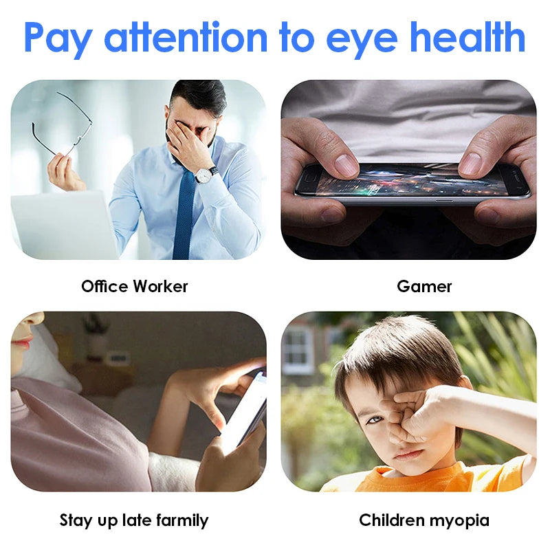 Eye Care Instrument 6D Smart Vibration Eyes Massager Airbag Compress Bluetooth Music Eye Sleep Massage Mask Eye Relax Fatigue