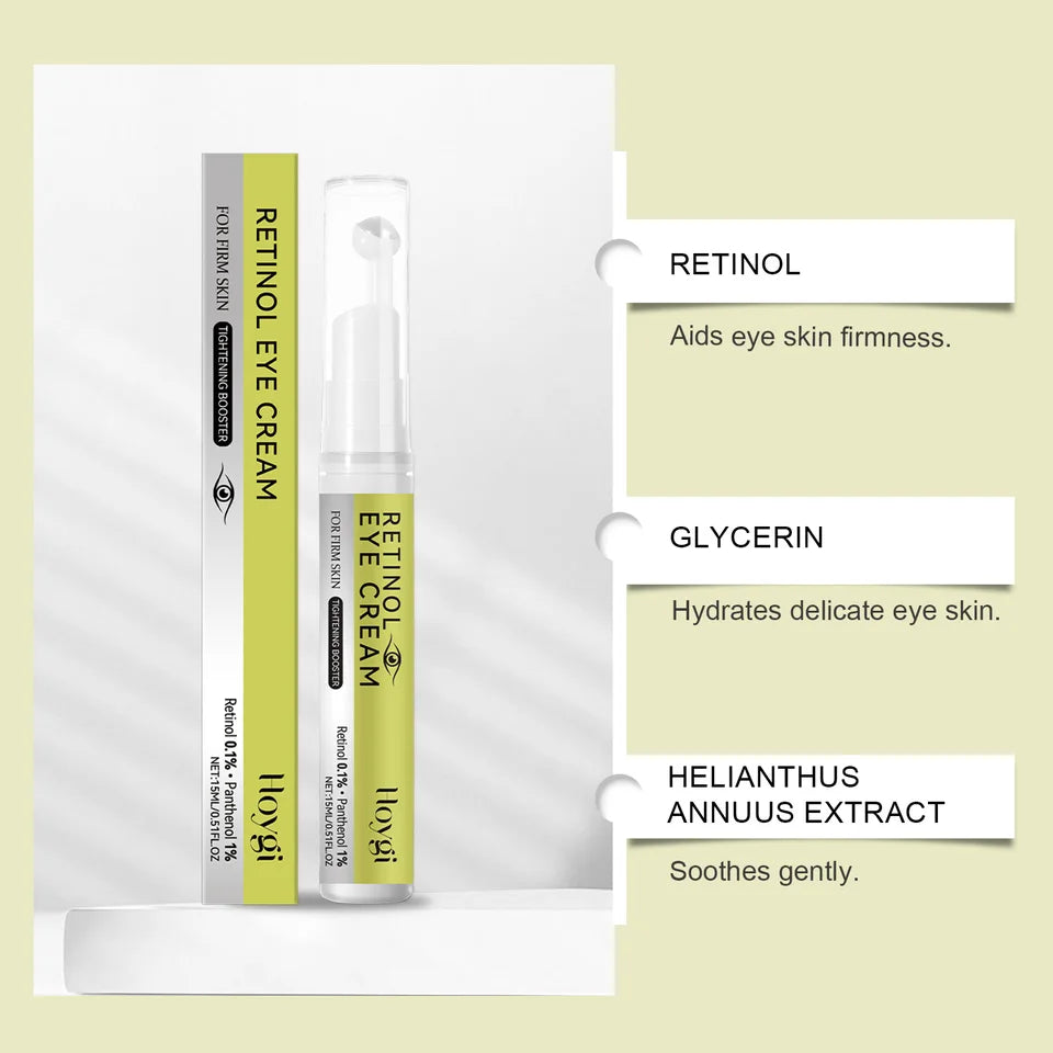 Retinol Eye Care Series Anti-Wrinkle Eye Cream Serum Stick & Patches For Dark Circles Wrinkles Firming Moisturizing Eye Care