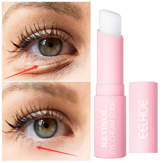 Anti-wrinkle Eye Cream Retinol Anti Puffiness Remove Dark Circles Eye Bags Stick Fade Fine Line Whitening Moisturizing Skin Care