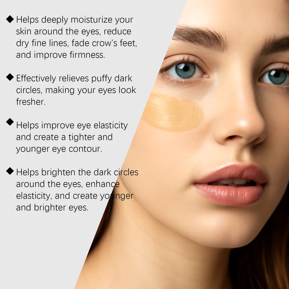 Eye Firming Cream Gentle Care For Eye Skin Gentle Ingredients For Moisturizing And Locking In Moisture Daily Care Massage Cream