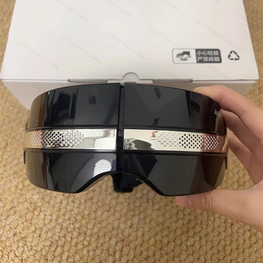 6D Smart Eye Massager Vibration Airbag Compress Eye Care Instrument Eye Massage Glasses Atomized Eye-Soothing Steam Eye Relax