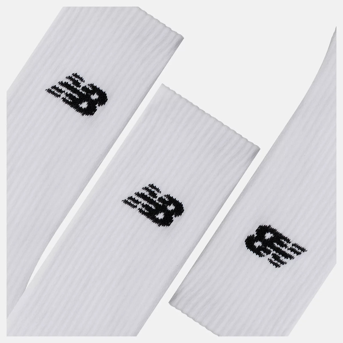 New Balance Everyday Crew Socks White LAS51293 3 Pairs
