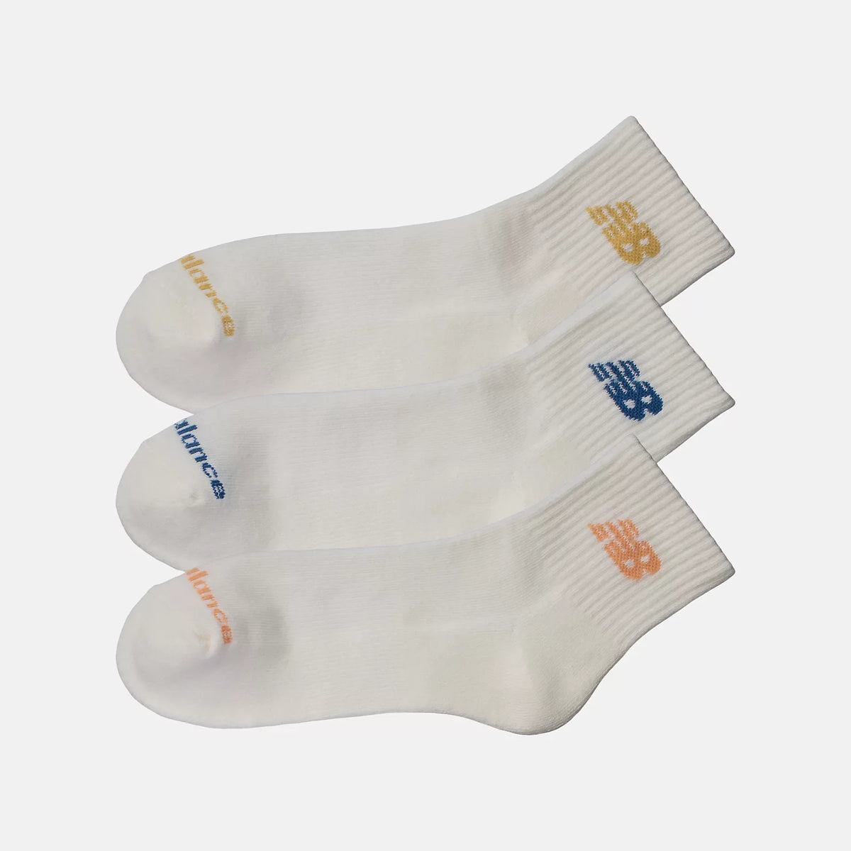 New Balance socks Everyday Ankle White LAS51303 SST 3 Pairs