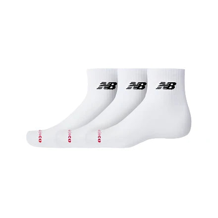 New Balance Everyday Crew Socks White LAS51303 3 Pairs