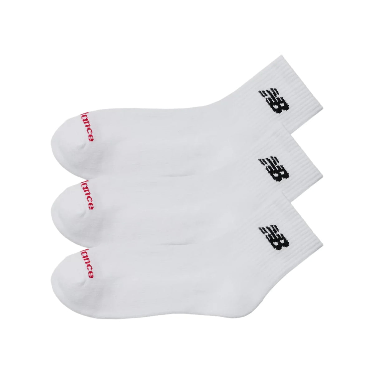 New Balance Everyday Crew Socks White LAS51303 3 Pairs