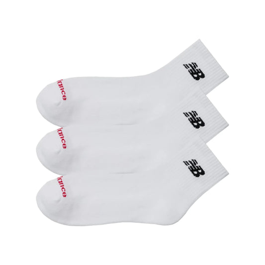 New Balance Everyday Crew Socks White LAS51303 3 Pairs