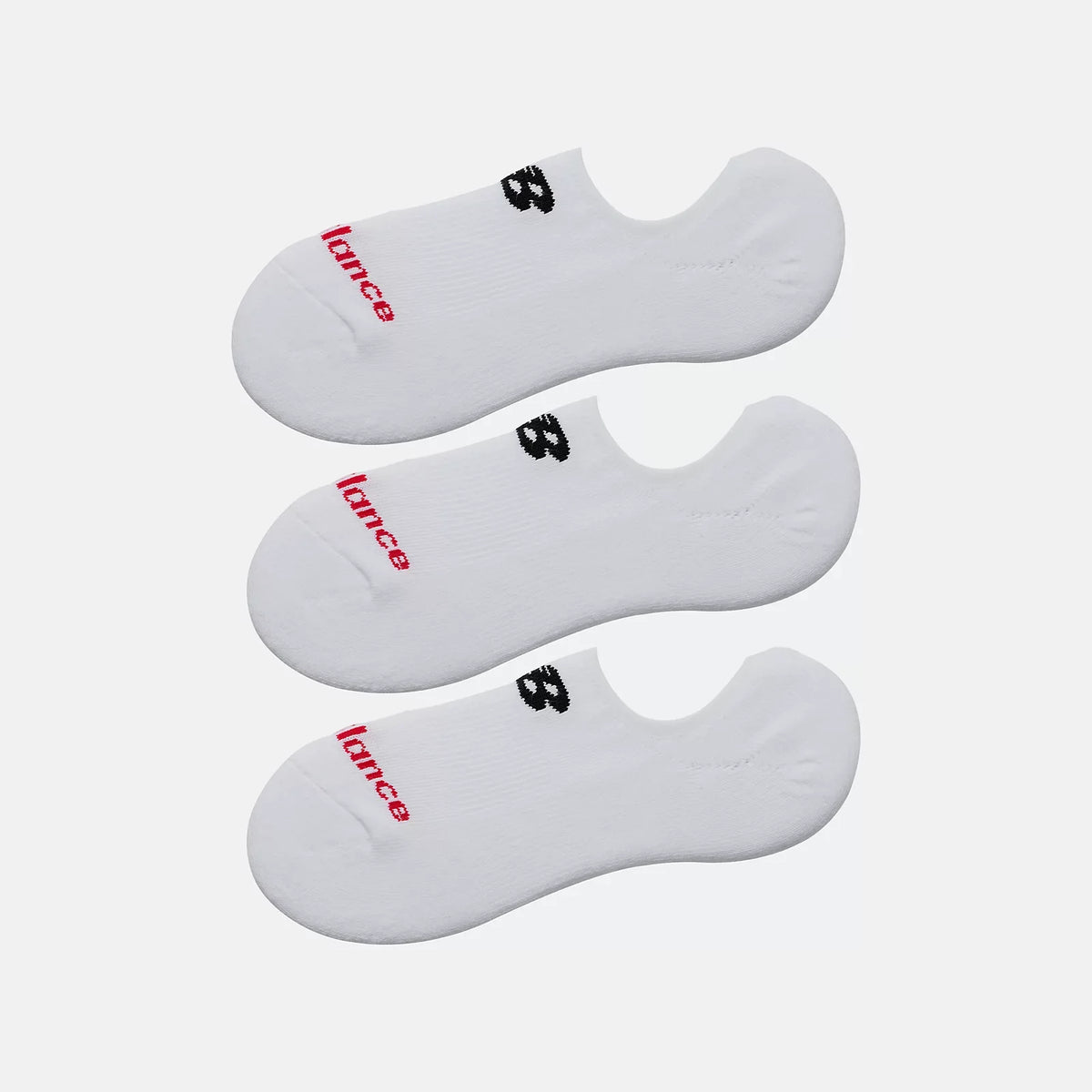 New Balance socks Everyday Ultra Low No Show White LAS51313 WT 3 Pairs