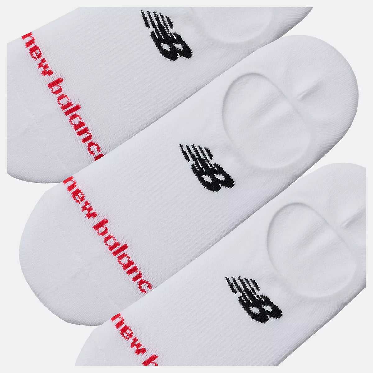 New Balance socks Everyday Ultra Low No Show White LAS51313 WT 3 Pairs