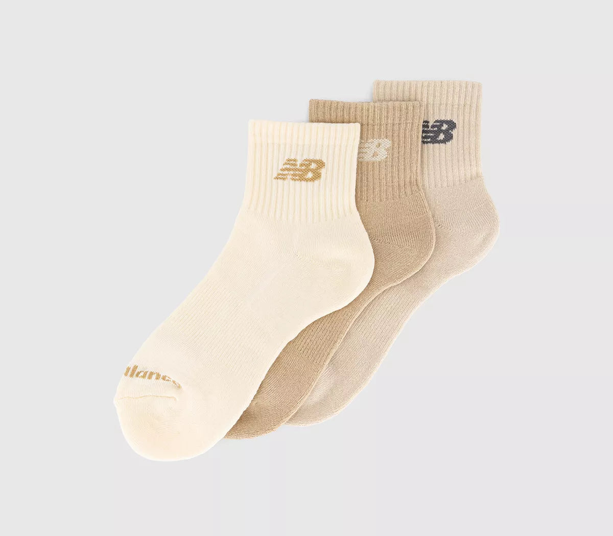 New Balance socks Everyday Ankle White LAS51303 AS2 3 Pairs