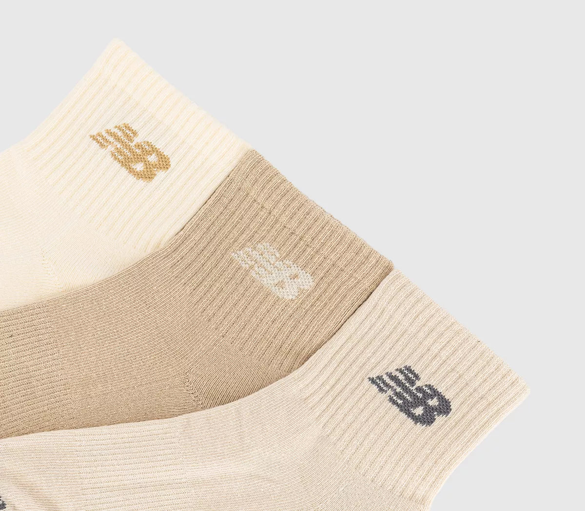 New Balance socks Everyday Ankle White LAS51303 AS2 3 Pairs