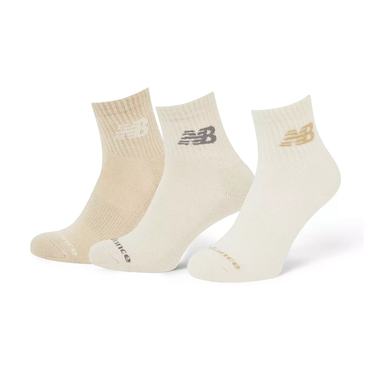 New Balance socks Everyday Ankle White LAS51303 AS2 3 Pairs