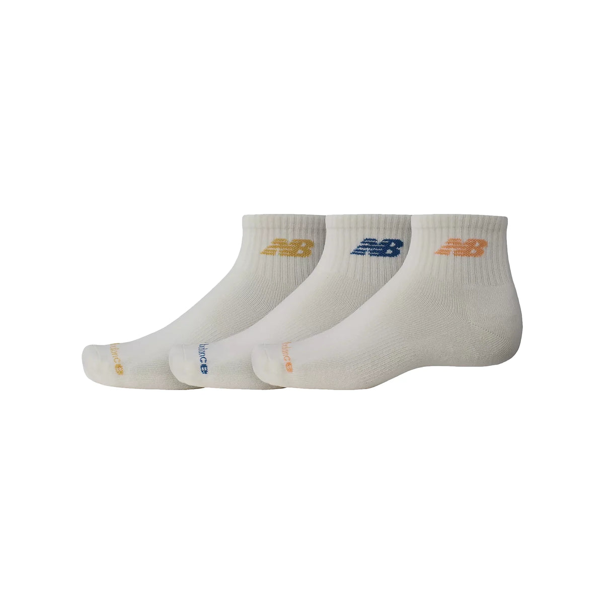 New Balance socks Everyday Ankle White LAS51303 SST 3 Pairs