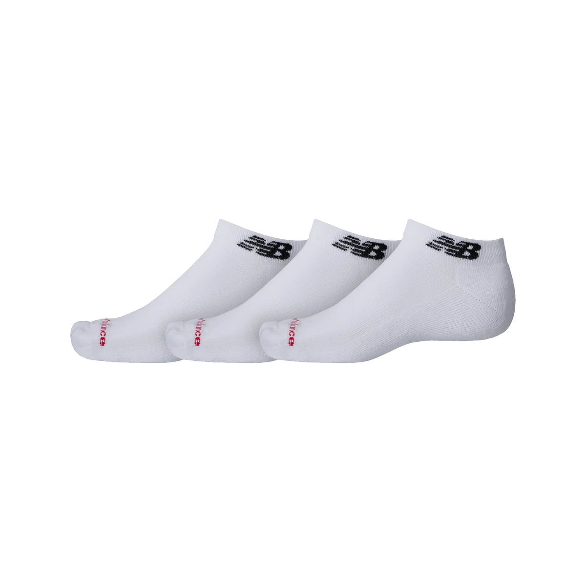 New Balance socks Everyday Low Cut White LAS51333 WT 3 Pairs