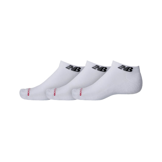 New Balance socks Everyday Low Cut White LAS51333 WT 3 Pairs